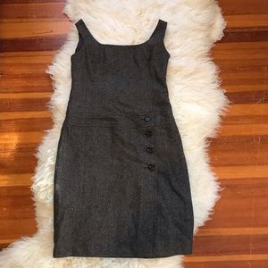 Benetton wool blend sheath dress EUC